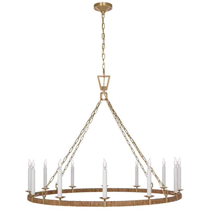 Darlana XL Wrapped Ring Chandelier