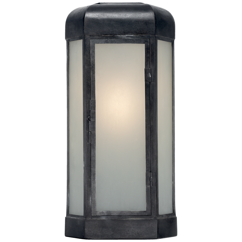 Dublin Large Faceted Sconce