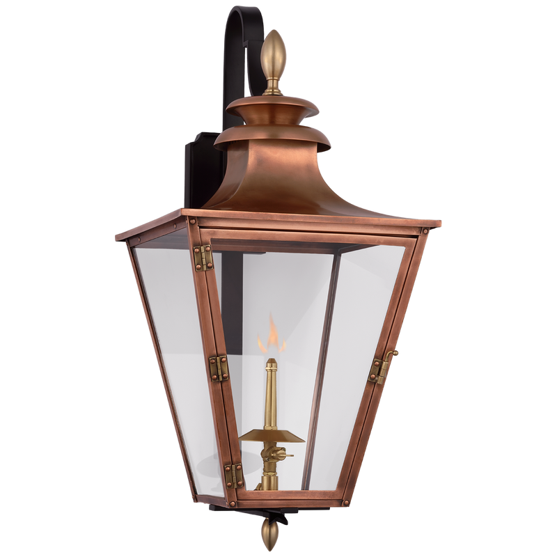 Albermarle Small Bracketed Gas Wall Lantern