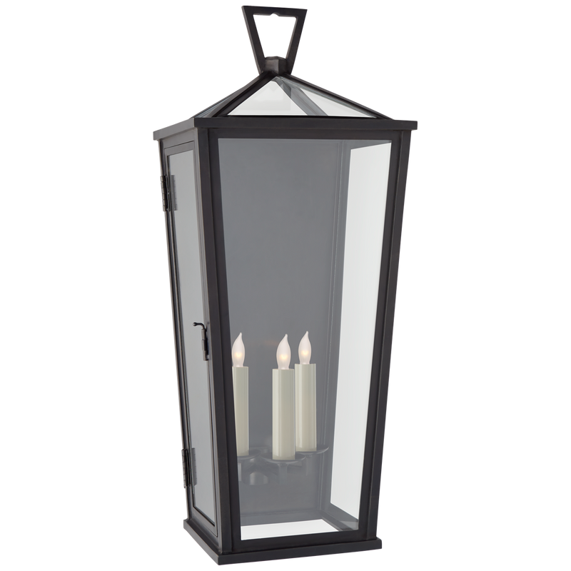 Darlana Large Tall 3/4 Wall Lantern