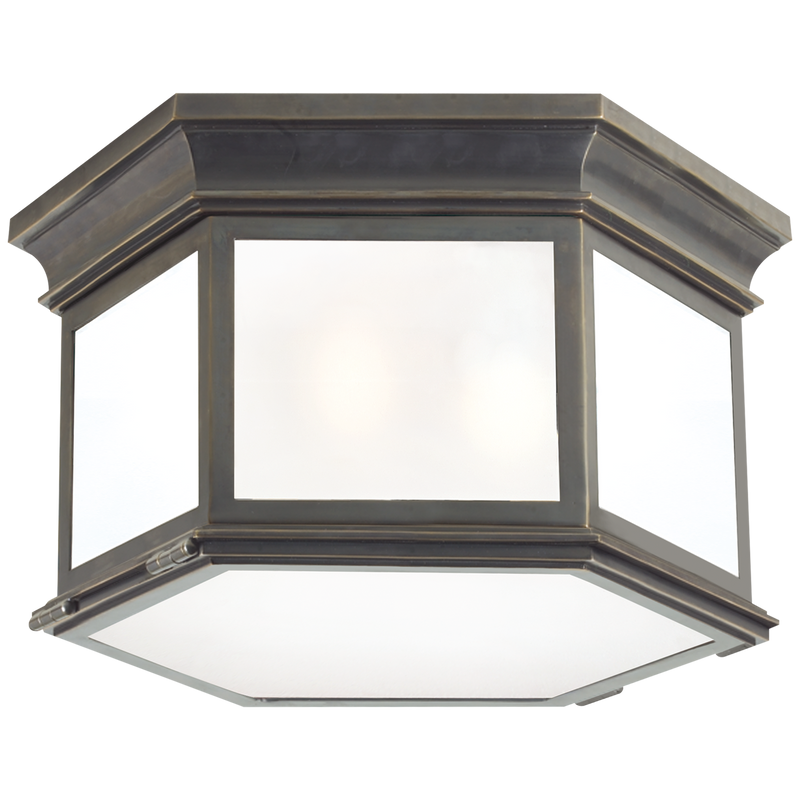 Club Large Hexagonal Flush Mount