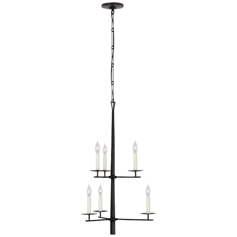 Arnav Small  Two-Tier Entry  Chandelier