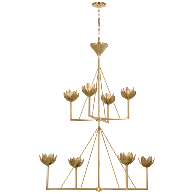 Alberto Large Two Tier Chandelier