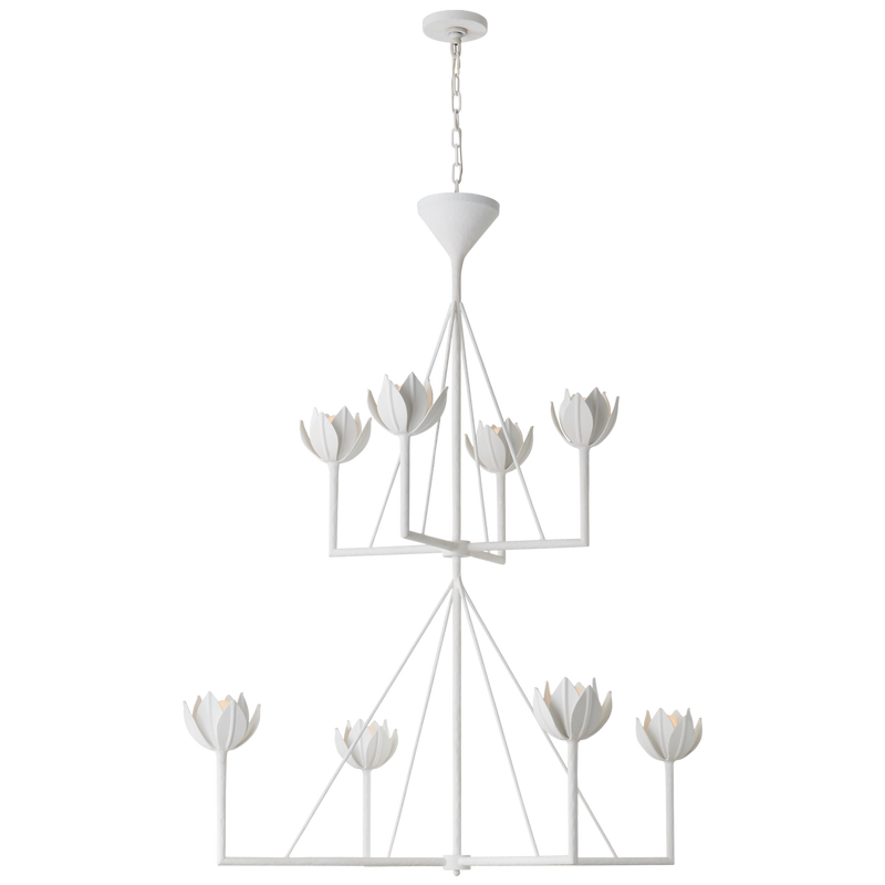 Alberto Large Two Tier Chandelier