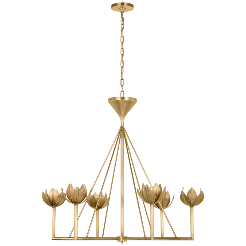 Alberto Large Low Ceiling Chandelier