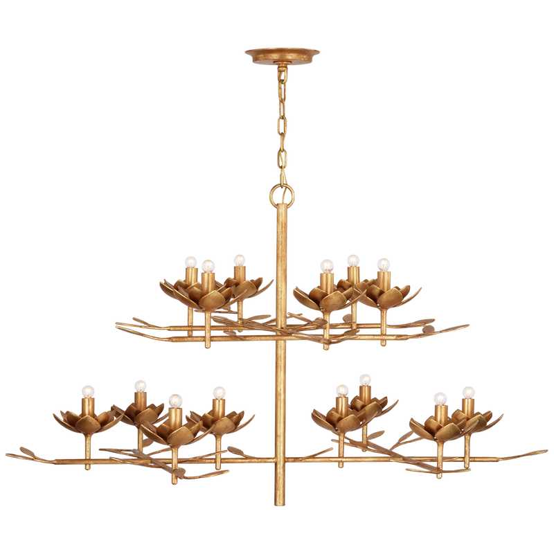 Clementine 53" Tiered Chandelier