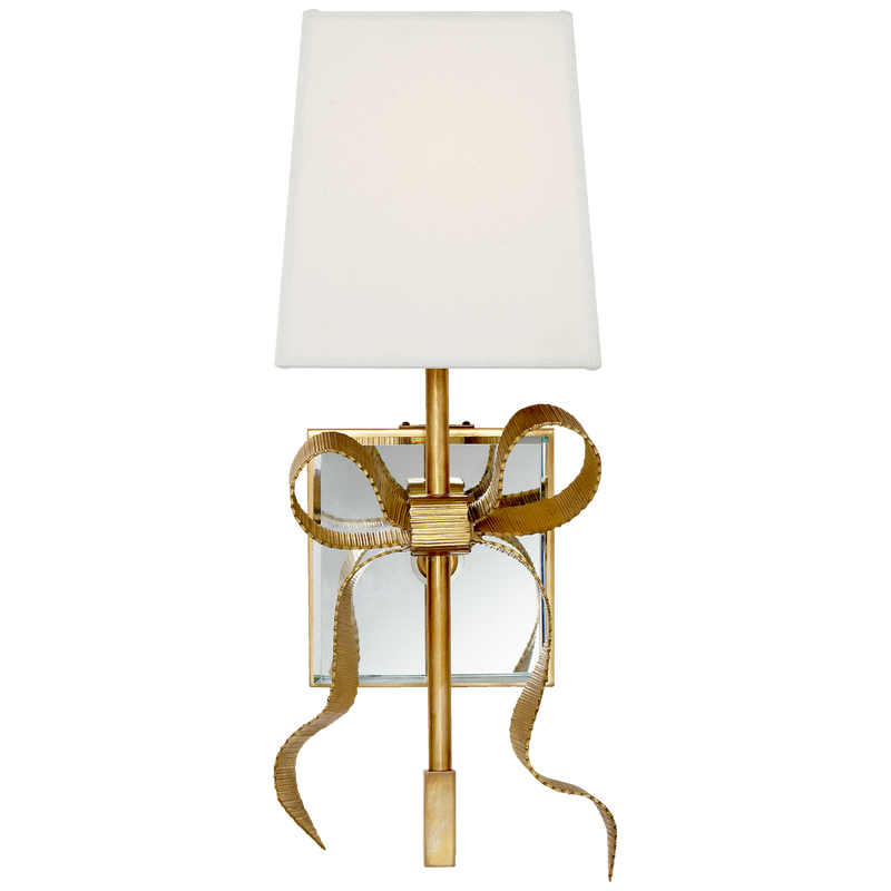 Ellery Gros-Grain Bow Small Sconce