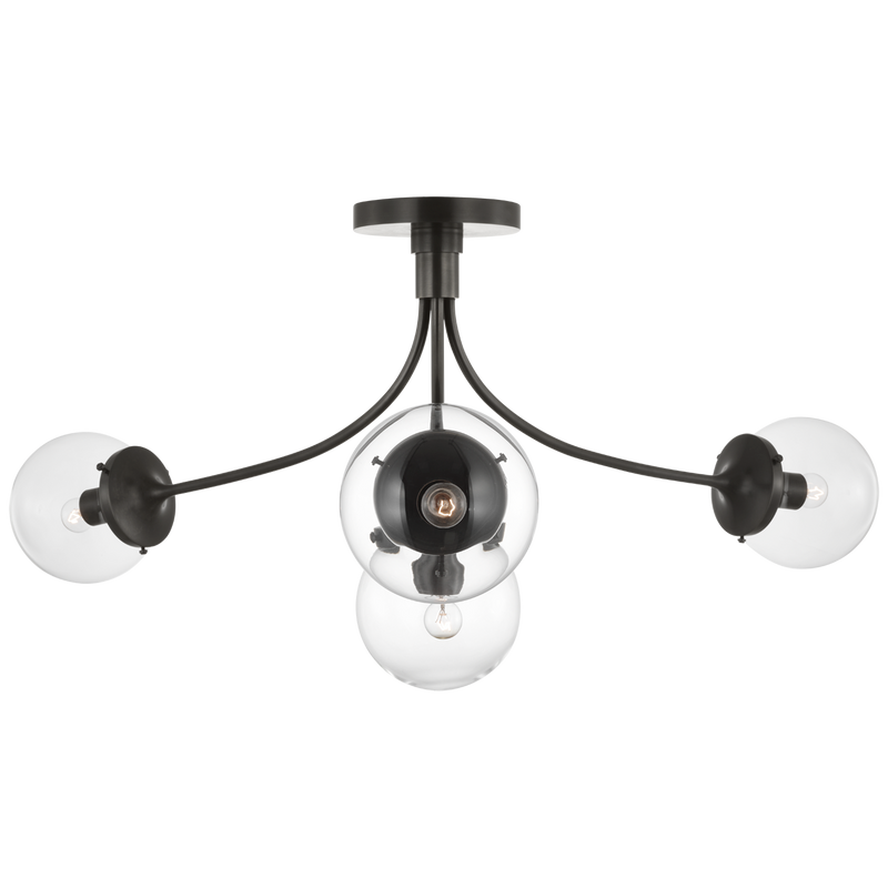 Prescott Large Semi-Flush Mount