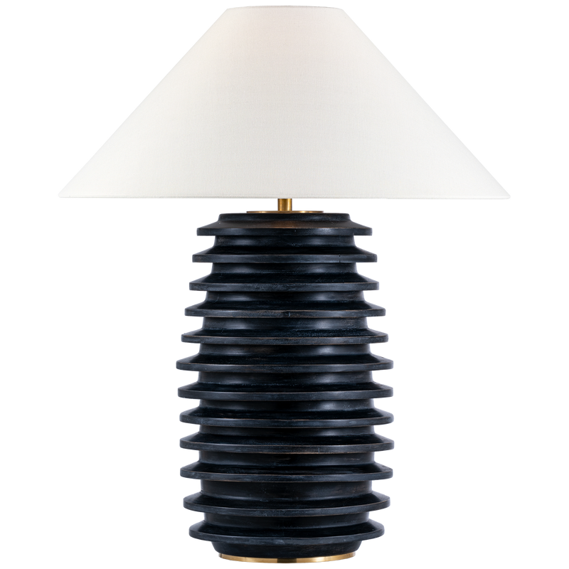 Crenelle 27" Stacked Table Lamp