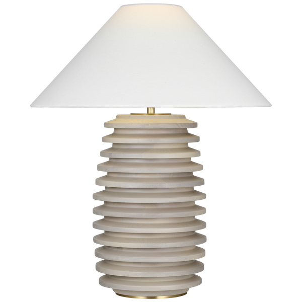 Crenelle 27" Stacked Table Lamp