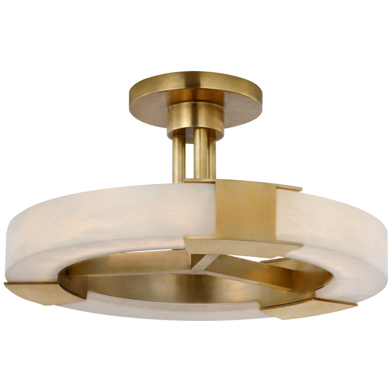 Covet Medium Ring Semi-Flush Mount