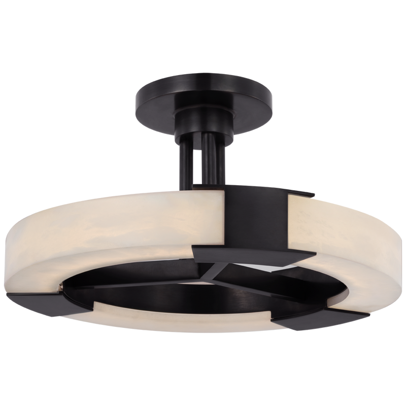 Covet Medium Ring Semi-Flush Mount