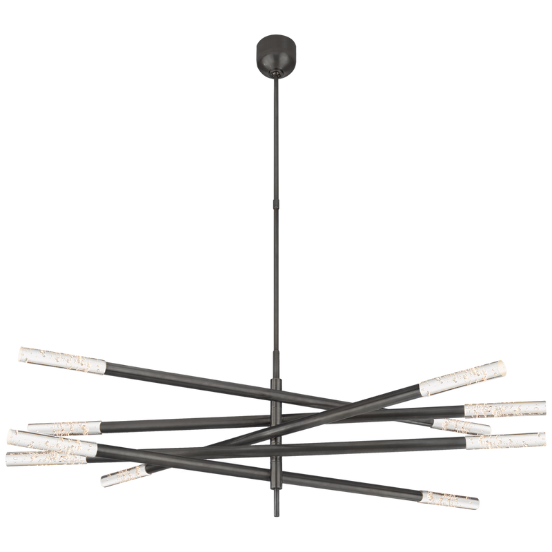 Rousseau Grande Ten Light Articulating Chandelier