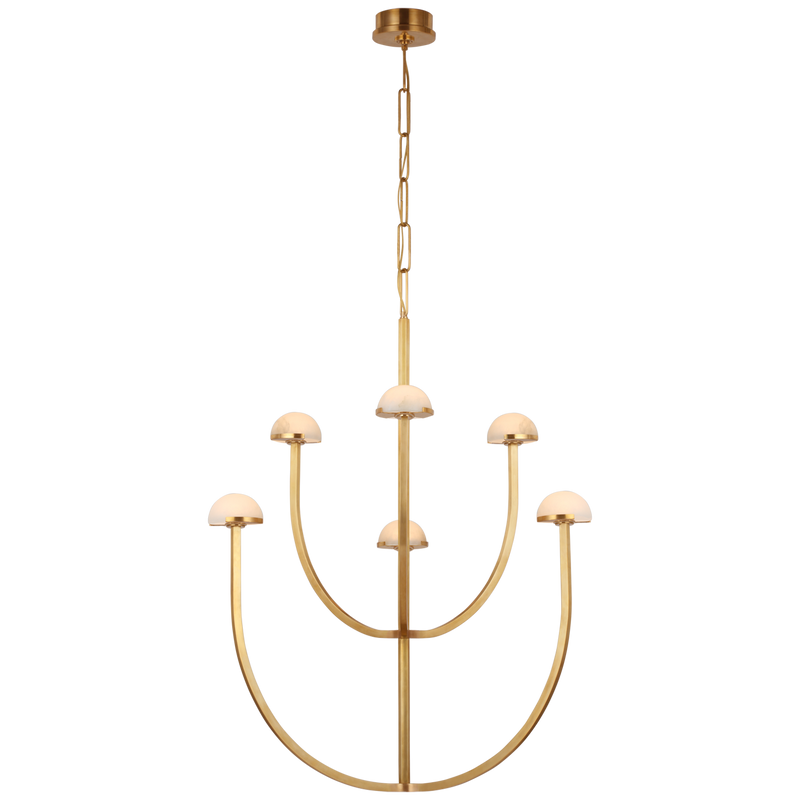 Pedra Large Two-Tier Chandelier