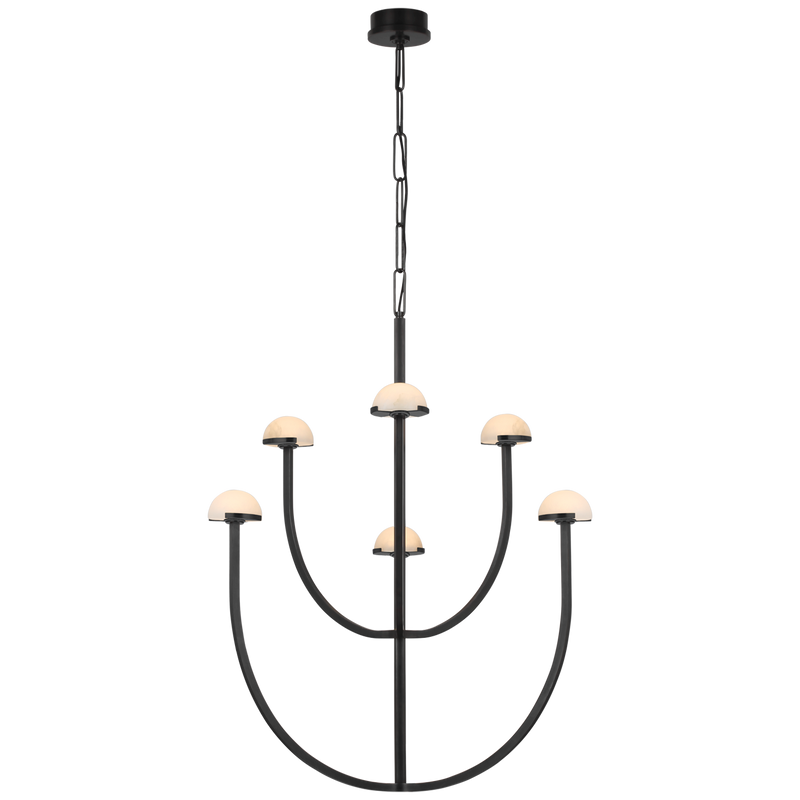 Pedra Large Two-Tier Chandelier