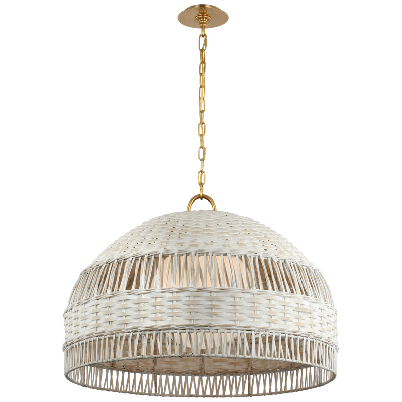 Whit Extra Large Dome Hanging Shade