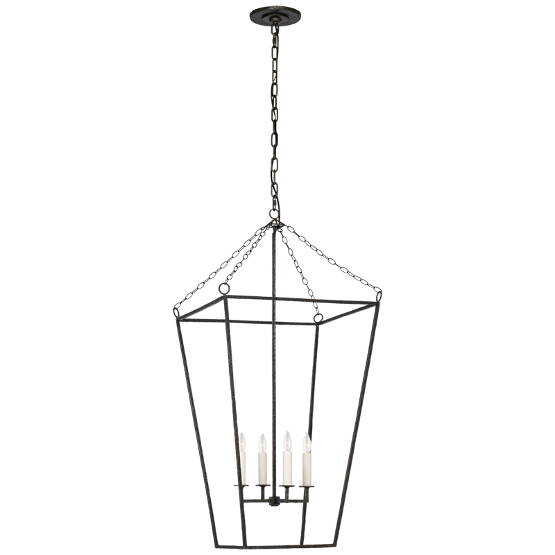 Malloy 18" Open Frame Forged Lantern