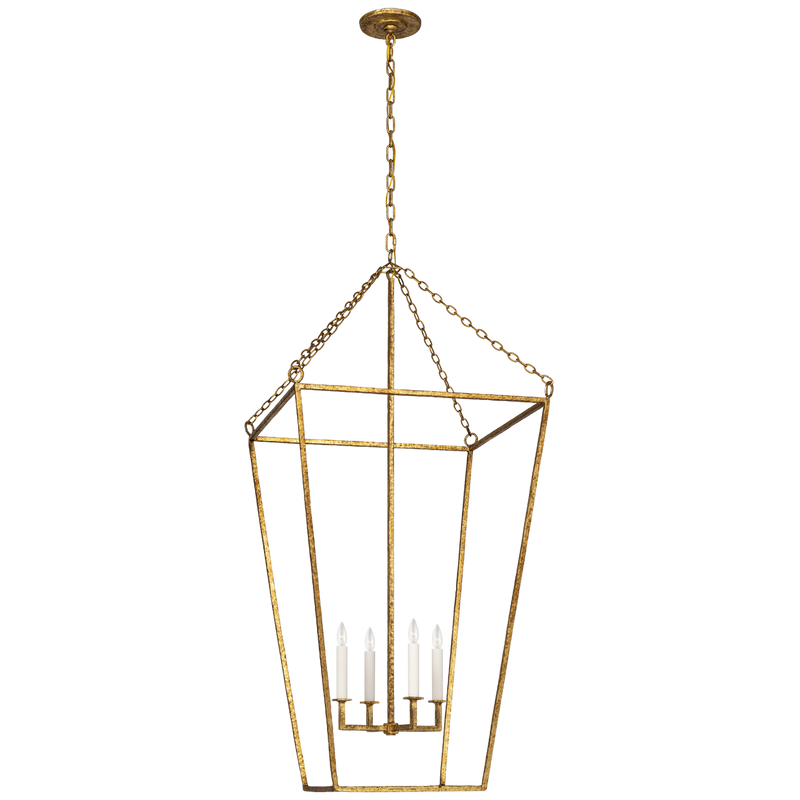 Malloy 23" Open Frame Forged Lantern