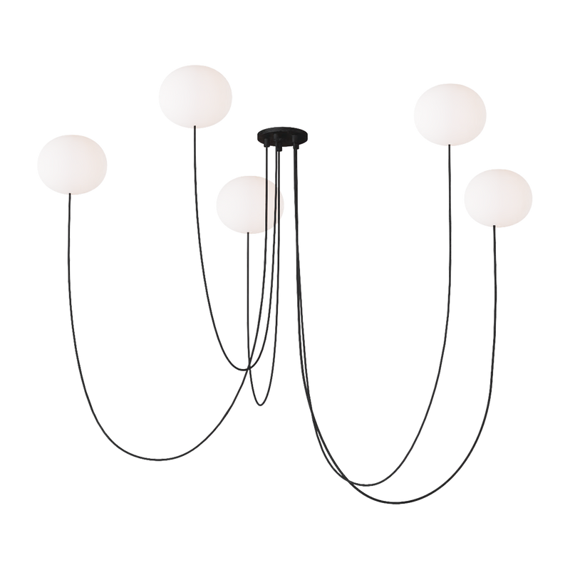 Helium Small 5 Light Chandelier