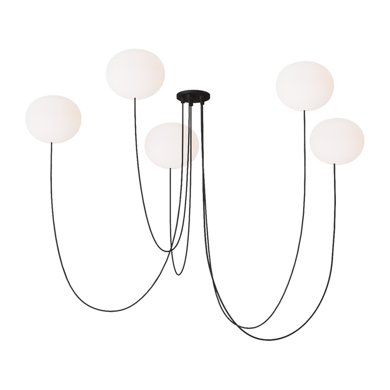 Helium Medium 5 Light Chandelier