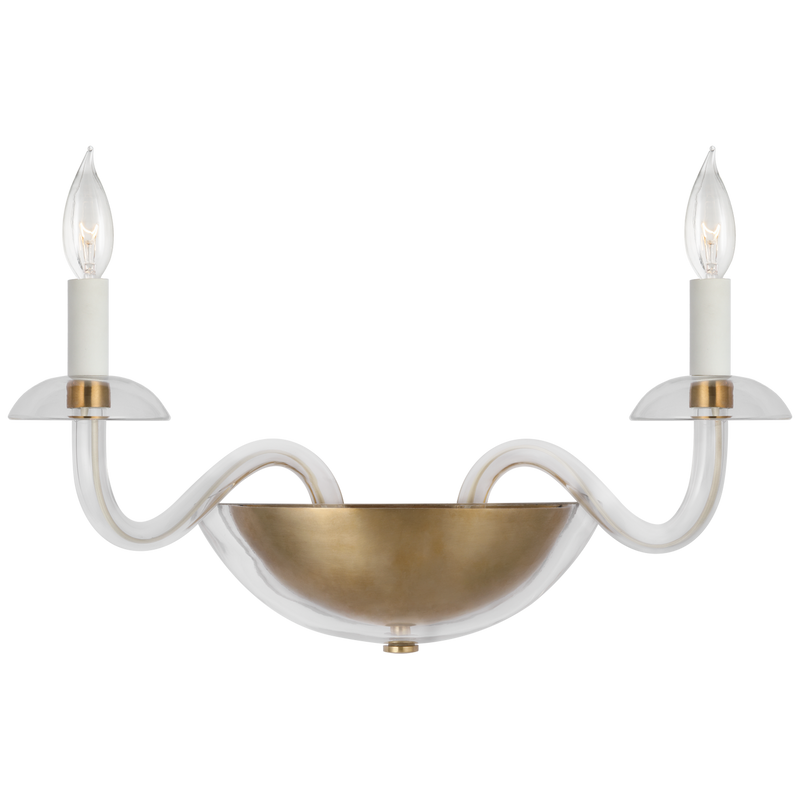 Brigitte Small Double Sconce