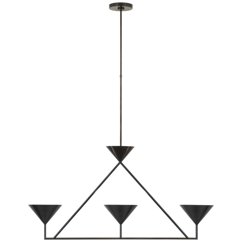 Orsay Medium 3-Light Linear Chandelier