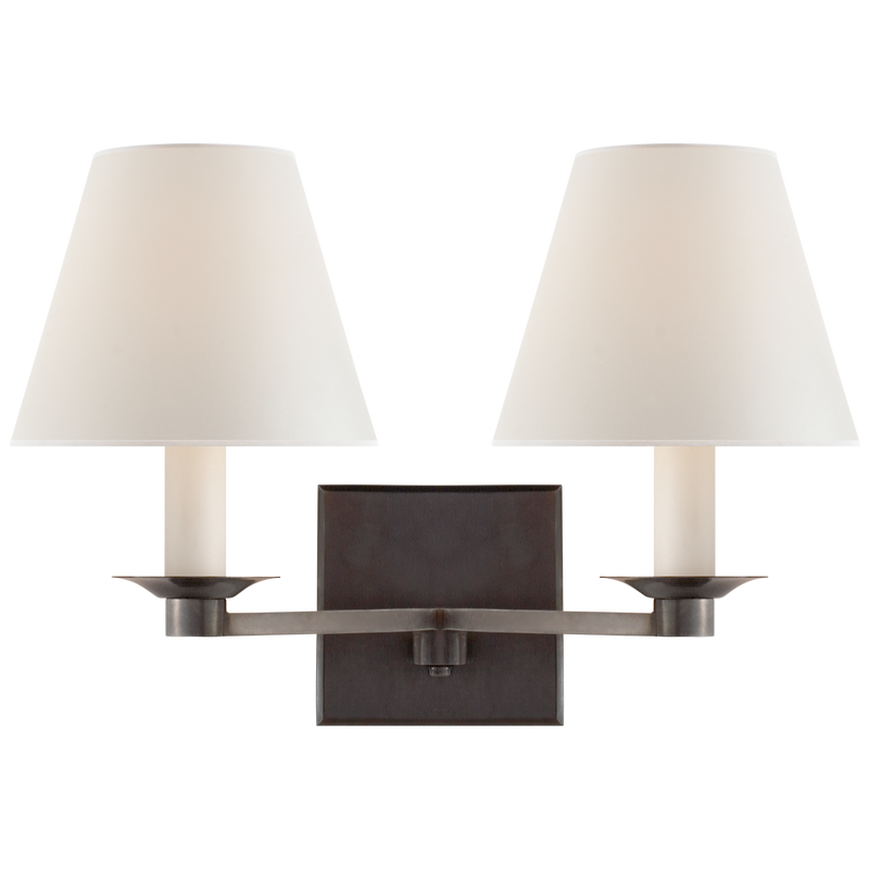 Evans Double Arm Sconce