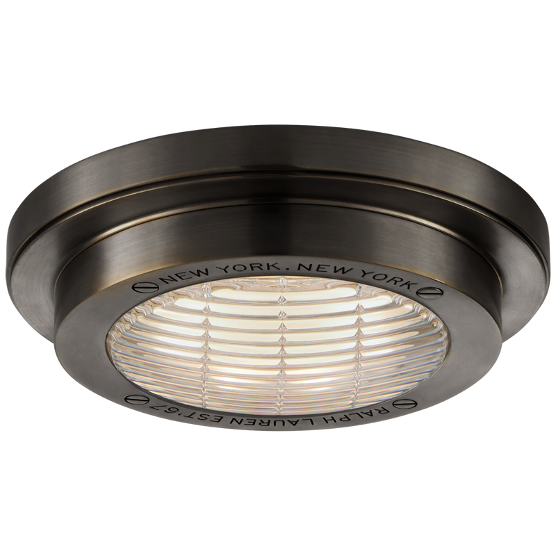 Grant 6.25" Solitaire Flush Mount