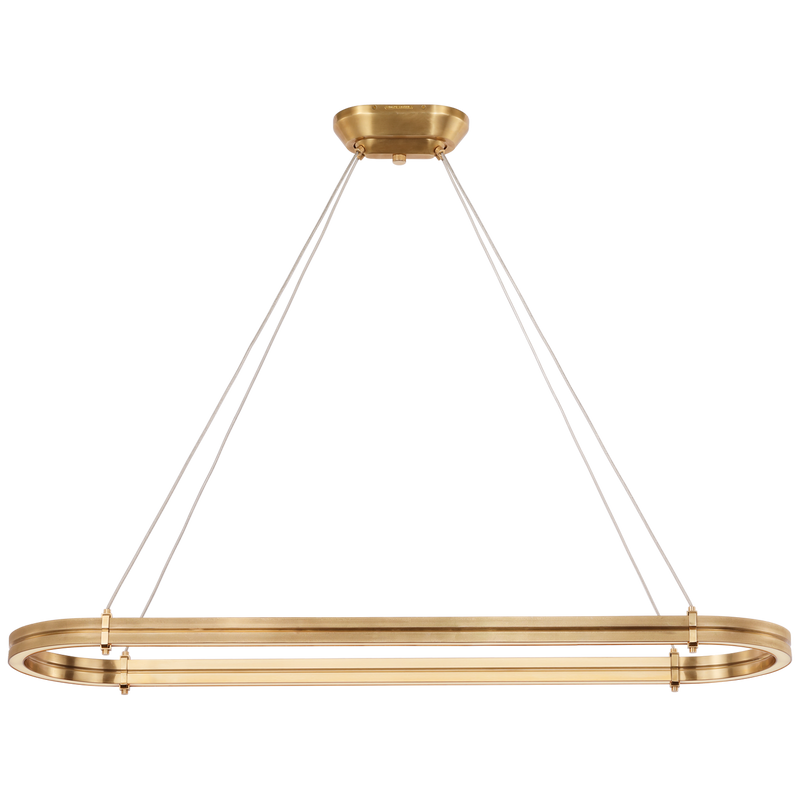 Paxton 54" Oval Linear Chandelier