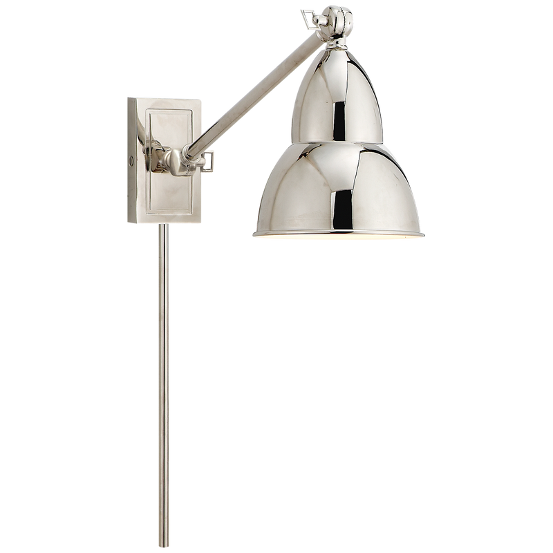 French Library Single Arm Wall Lamp