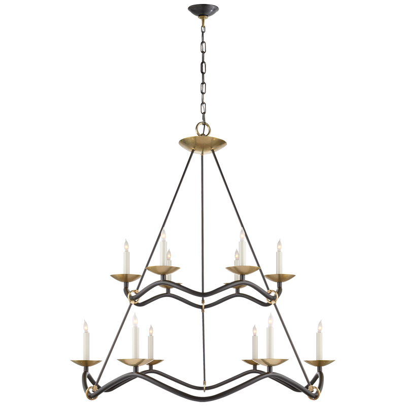 Choros Two-Tier Chandelier