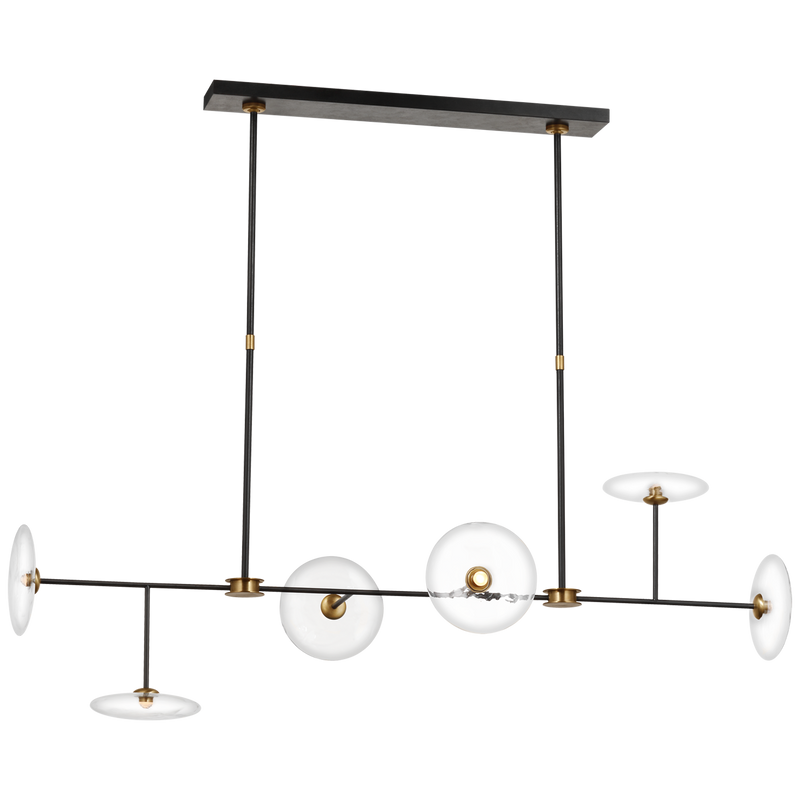 Calvino Large Linear Chandelier