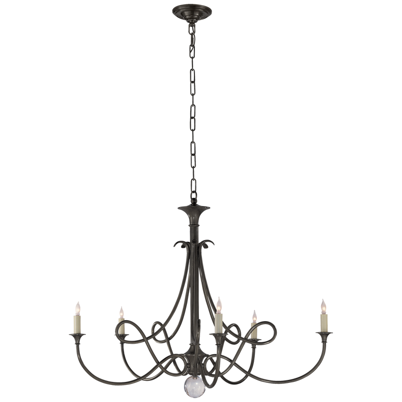 Double Twist Large Chandelier