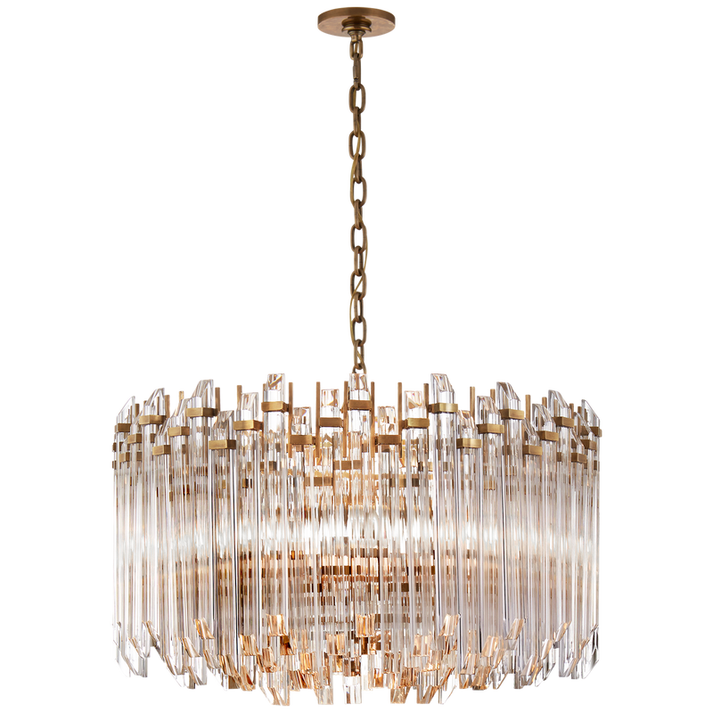 Adele Large Wide Drum Chandelier