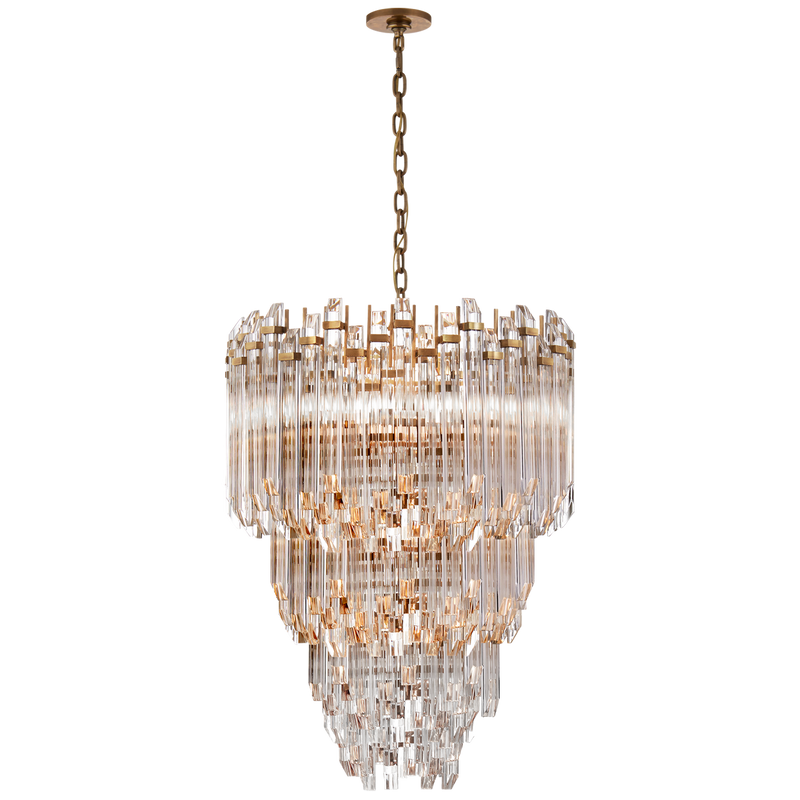 Adele Three-Tier Waterfall Chandelier