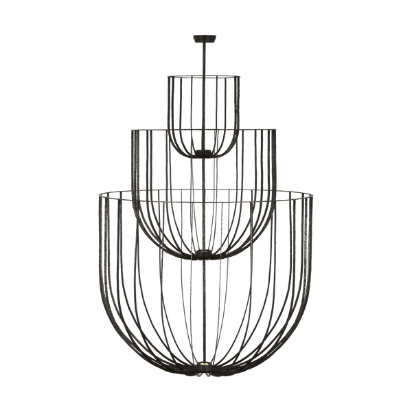 Sanchi Grande Three Tier Chandelier