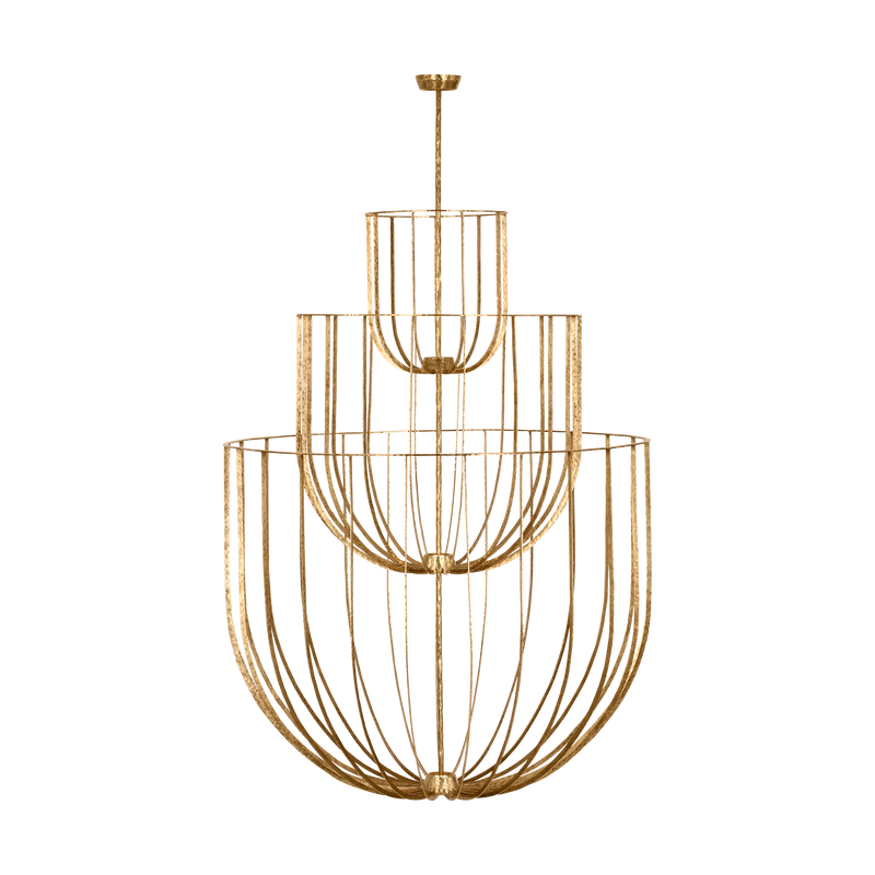 Sanchi Grande Three Tier Chandelier