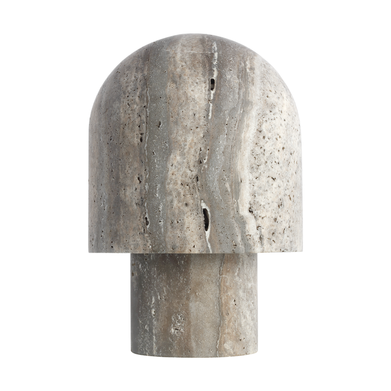 Kennett Small Travertine Table Lamp