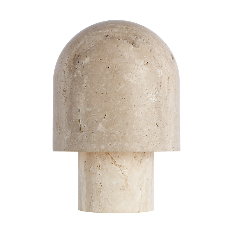 Kennett Small Travertine Table Lamp