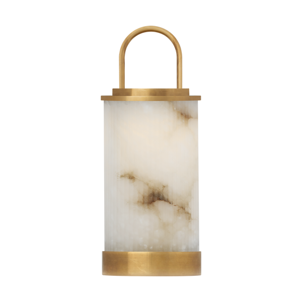 Tawa Alabaster Accent Rechargeable Table Lamp