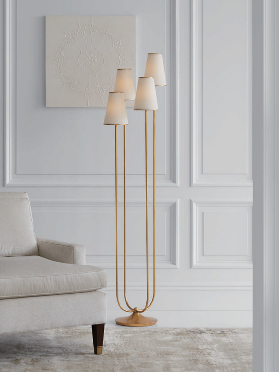 RL2082NB by Visual Comfort - Allen Double Light Sconce in Natural
