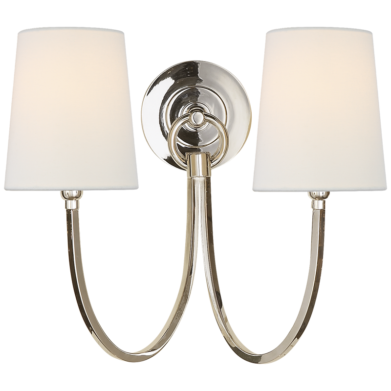 Reed Double Sconce