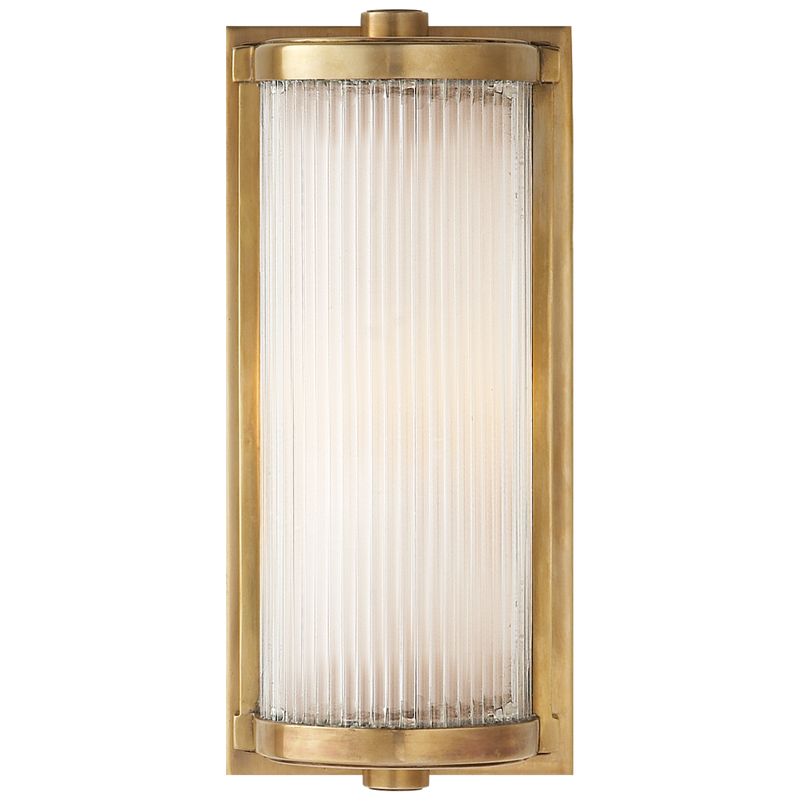 Dresser Short Glass Rod Light