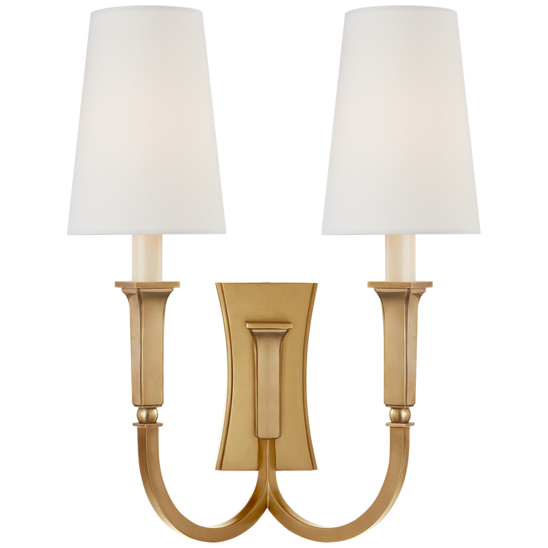 Delphia Large Double Arm Sconce