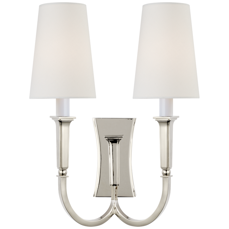 Delphia Large Double Arm Sconce