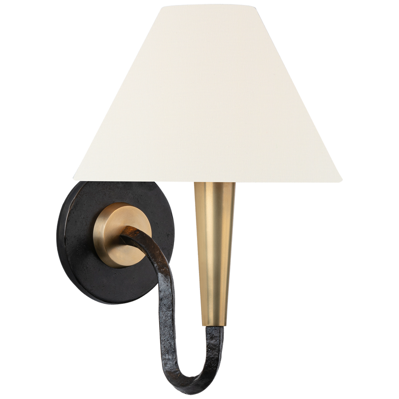 Cavalli 13" J-Arm Sconce