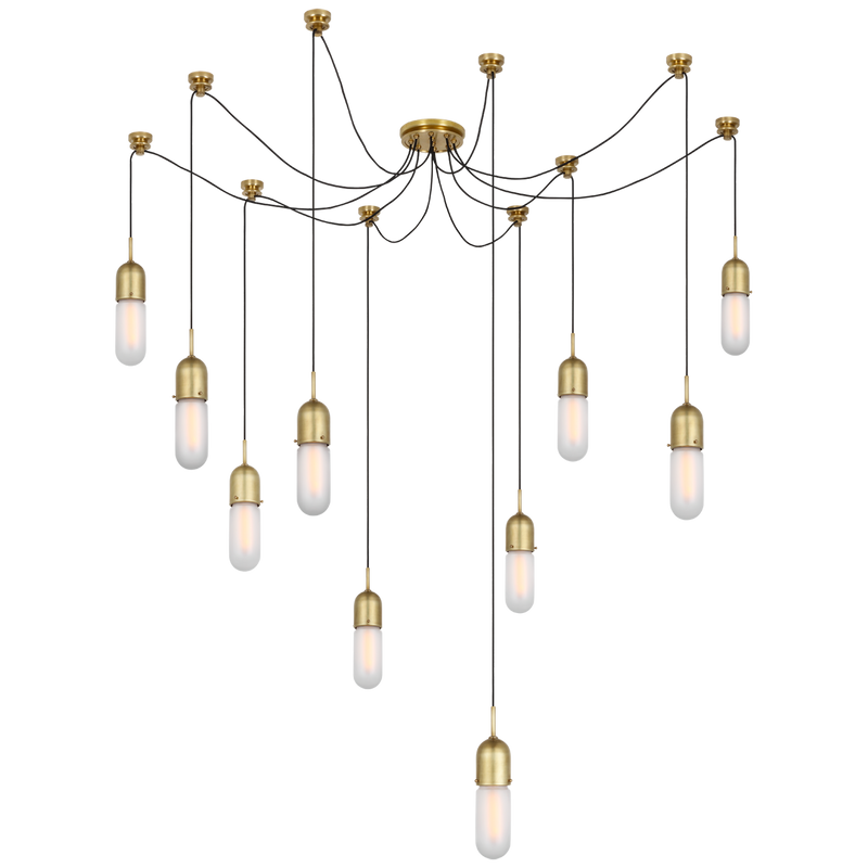 Junio 10-Light Chandelier