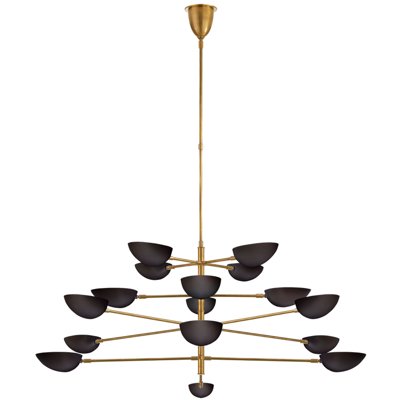 Graphic Grande Four-Tier Chandelier