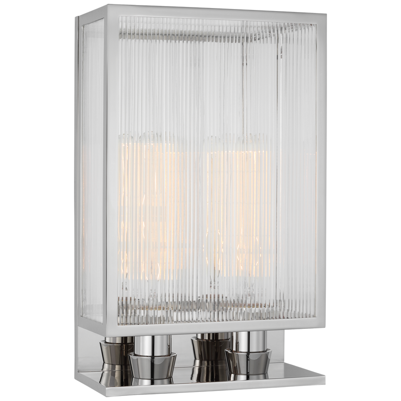 York 16" Double Box Sconce