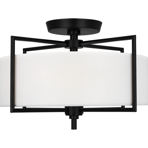 Perno Medium Semi-Flush Mount